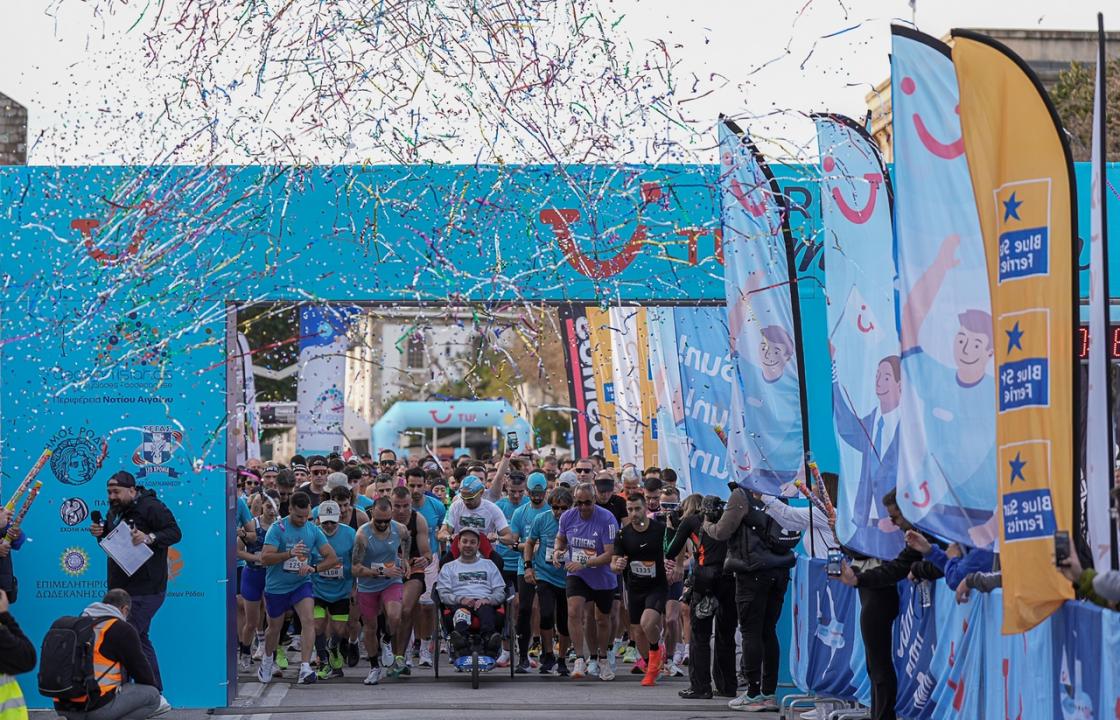 Πιτσώλης, Ρεμπούλη και Κούργκατ νικητές στον TUI Rhodes Marathon που έσπασε όλα τα ρεκόρ
