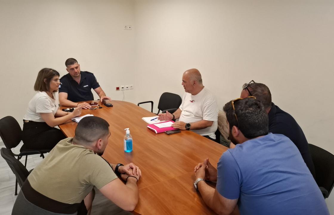 Σύσκεψη για τα μέτρα ασφαλείας ενόψει του Τελικού Κυπέλλου Δωδεκανήσου την Κυριακή 25 Μαΐου 2025 στο Παλαιό Γήπεδο ΑΝΤΑΓΟΡΑΣ