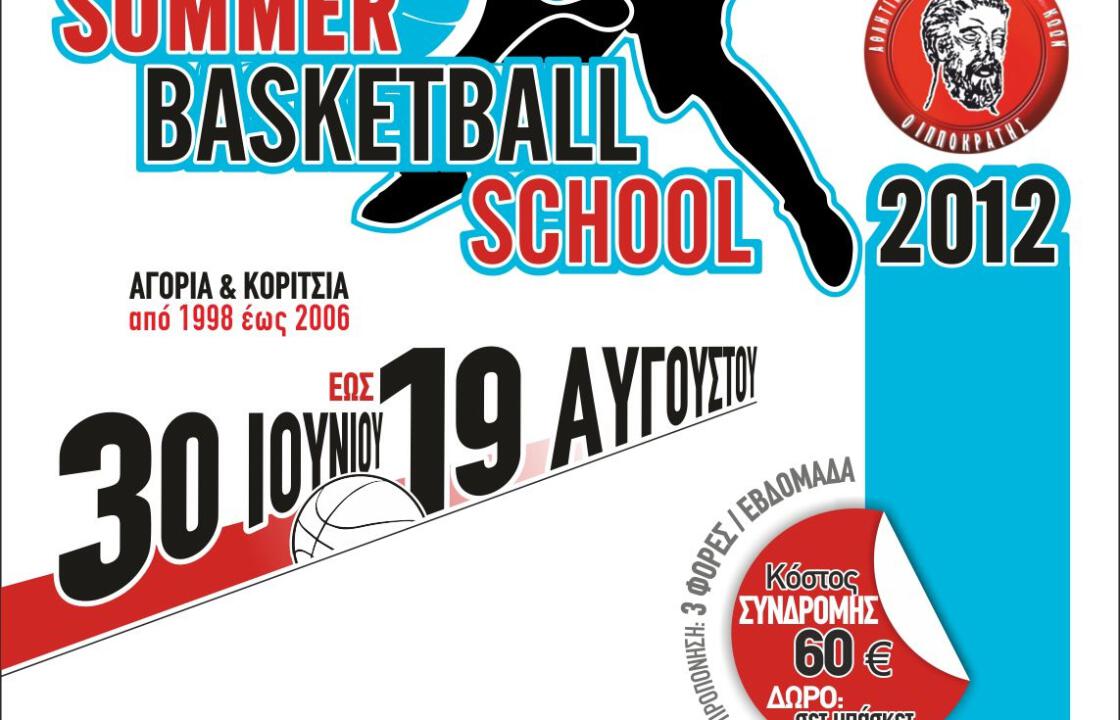 Summer Basketaball School από τον Ιπποκράτη