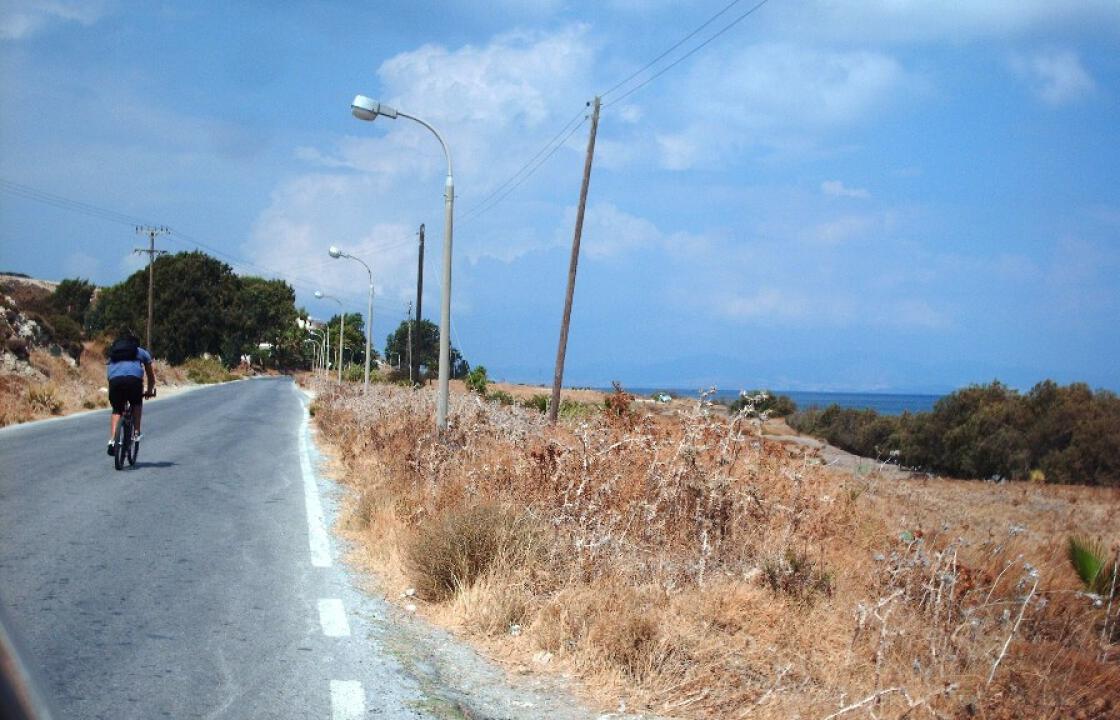 Έτοιμη να ξεκινήσει η επέκταση του ποδηλατοδρόμου από το Ψαλίδι προς τον Άγιο Φωκά.Δείτε φωτογραφίες