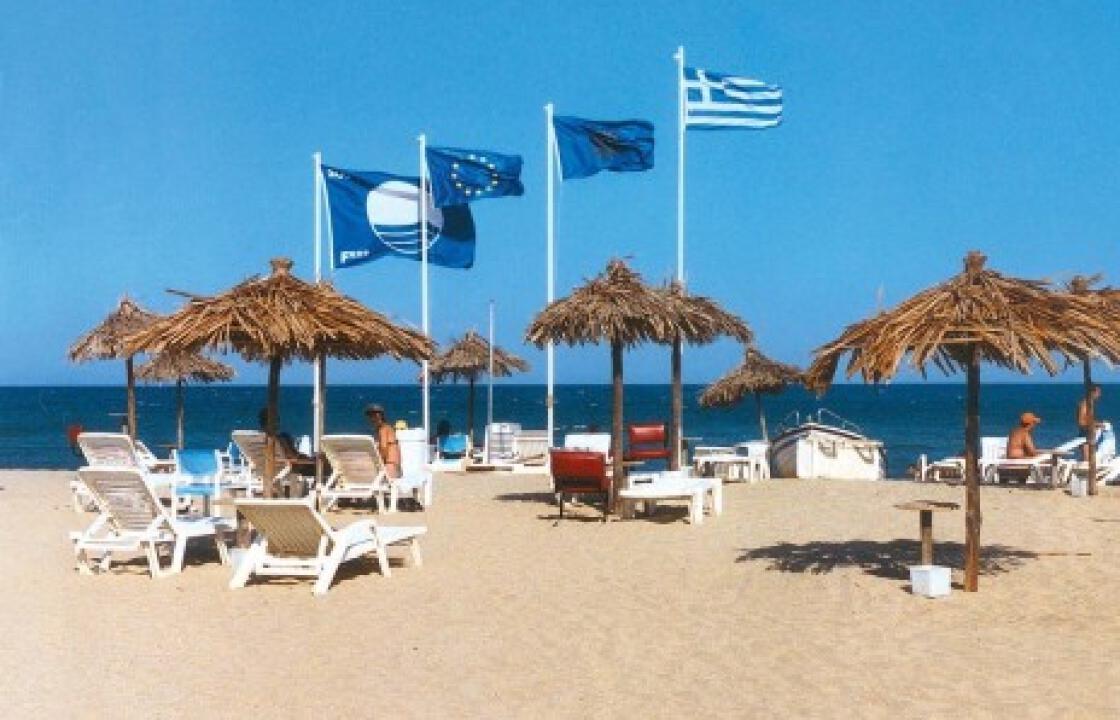 Δυο παραλίες στη Ρόδο &quot;έχασαν&quot; τη γαλάζια σημαία