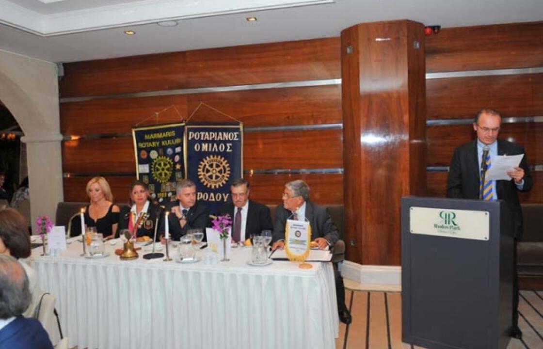 Συνάντηση των Ροταριανών της Ρόδου με εκπροσώπους τουρκικών ομίλων